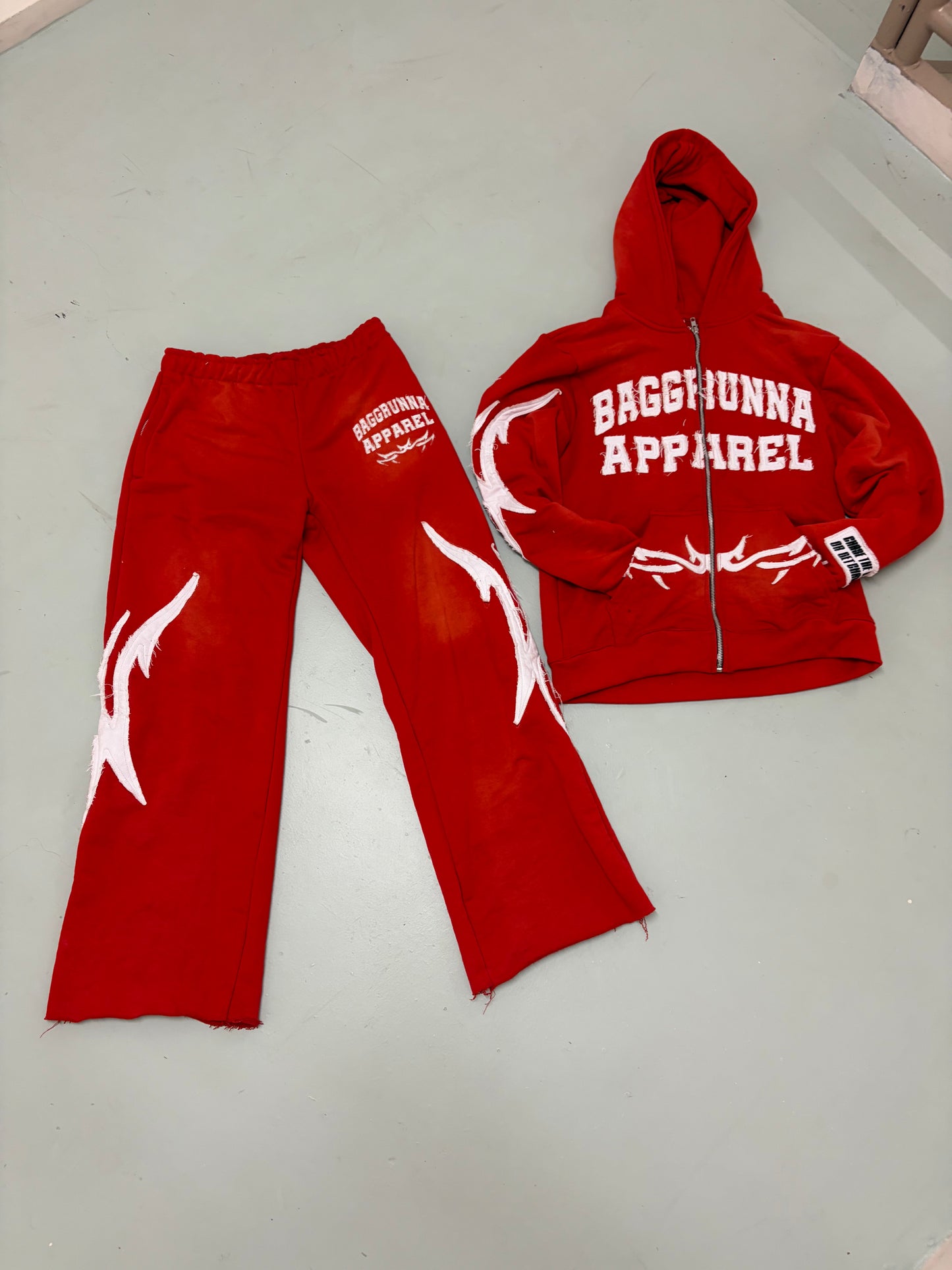 Red BaggApparel Sets