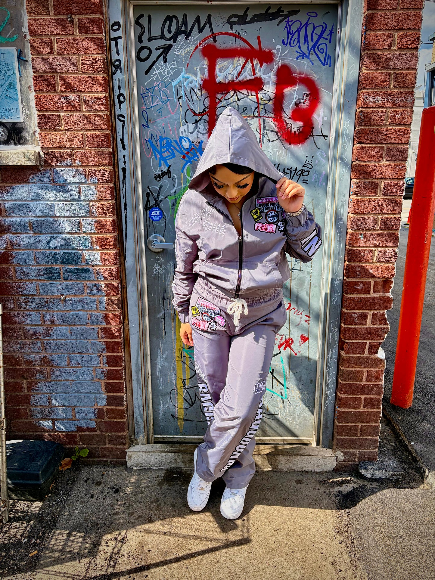 Cement Runner Windbreaker set