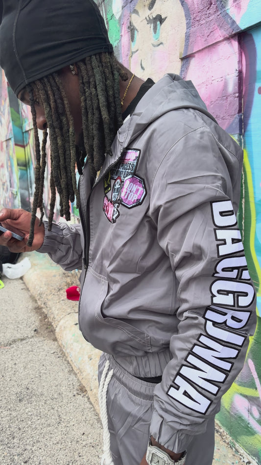 Cement Runner Windbreaker set